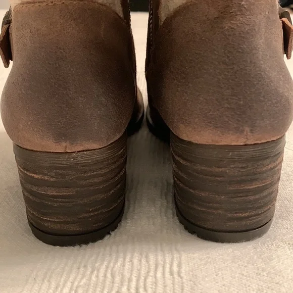 New Born leather boots with Aztec design - Picture 4 of 7